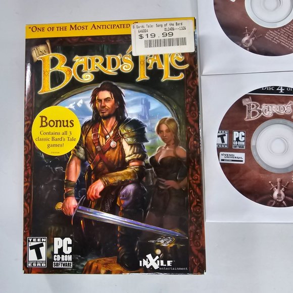The Bard's Tale 2005 PC Game CD-Rom *MISSING A DISC* - Picture 2 of 8